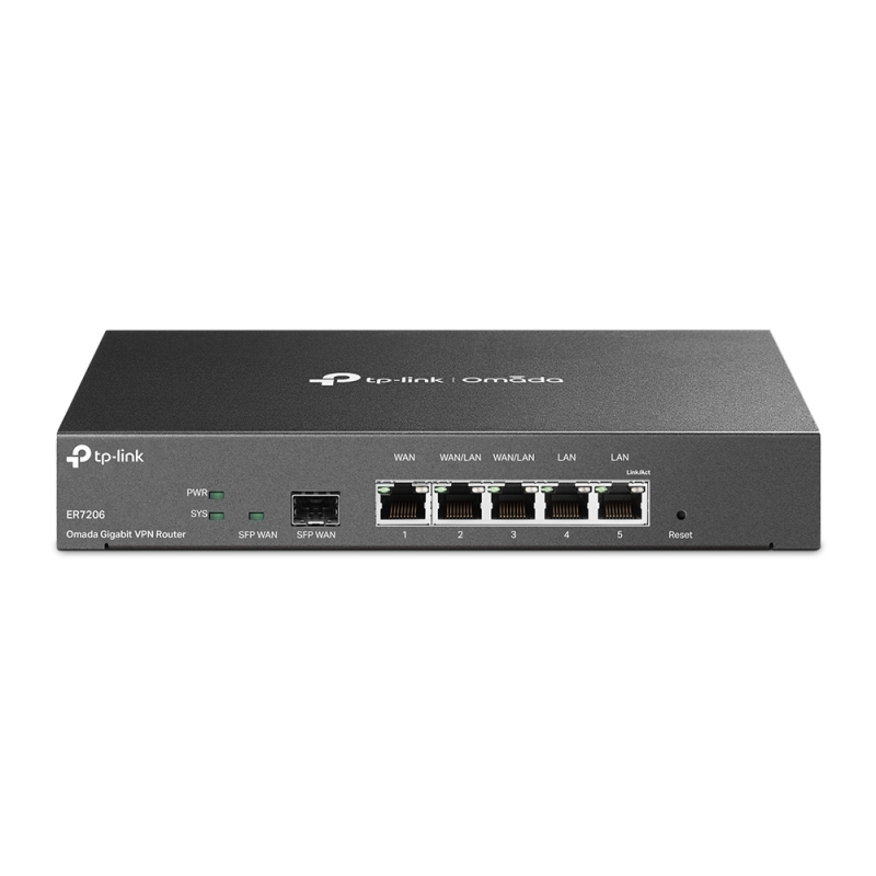 TP-LINK Omada Gigabit VPN Router ER7206 TP-LINK Omada Gigabit VPN Router ER7206