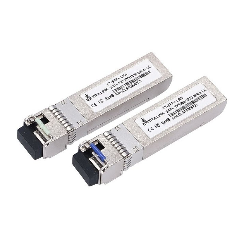 EXTRALINK SFP+ 10G WDM 1270/1330NM SM 20KM - PAIR
