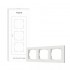 AQARA Smart Home Switch Frame H2 EU (3-gang), White