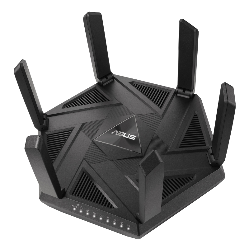 ASUS Tri-band WiFi 6E (802.11ax) Gaming Router ASUS Tri-band WiFi 6E (802.11ax) Gaming Router