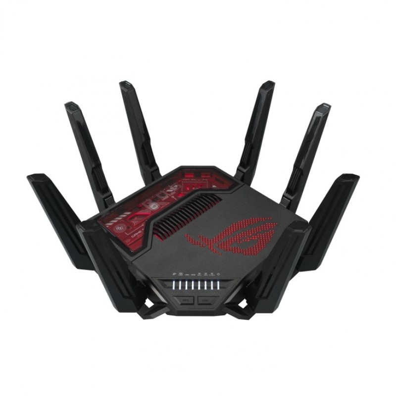 ASUS BE19000 Quad-band WiFi 7 (802.11be) Gaming Router ROG Rapture GT-BE19000 ASUS BE19000 Quad-band WiFi 7 (802.11be) Gaming Router ROG Rapture GT-BE19000