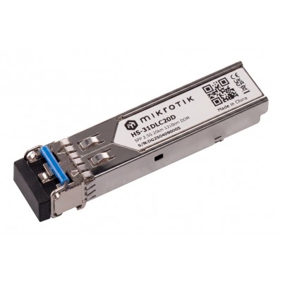 MIKROTIK Industrial-grade 1G/2.5G SFP module, 20 km, single mode