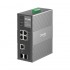 TP-LINK Omada 6-Port Gigabit Industrial Easy Managed Switch with 3-Port PoE+ and 1-Port PoE++