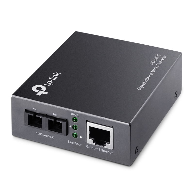 TP-LINK Gigabit Single-Mode Media Converter TP-LINK Gigabit Single-Mode Media Converter