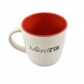 MIKROTIK Mug Beige/Red MIKROTIK Mug Beige/Red