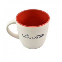 MIKROTIK Mug Beige/Red