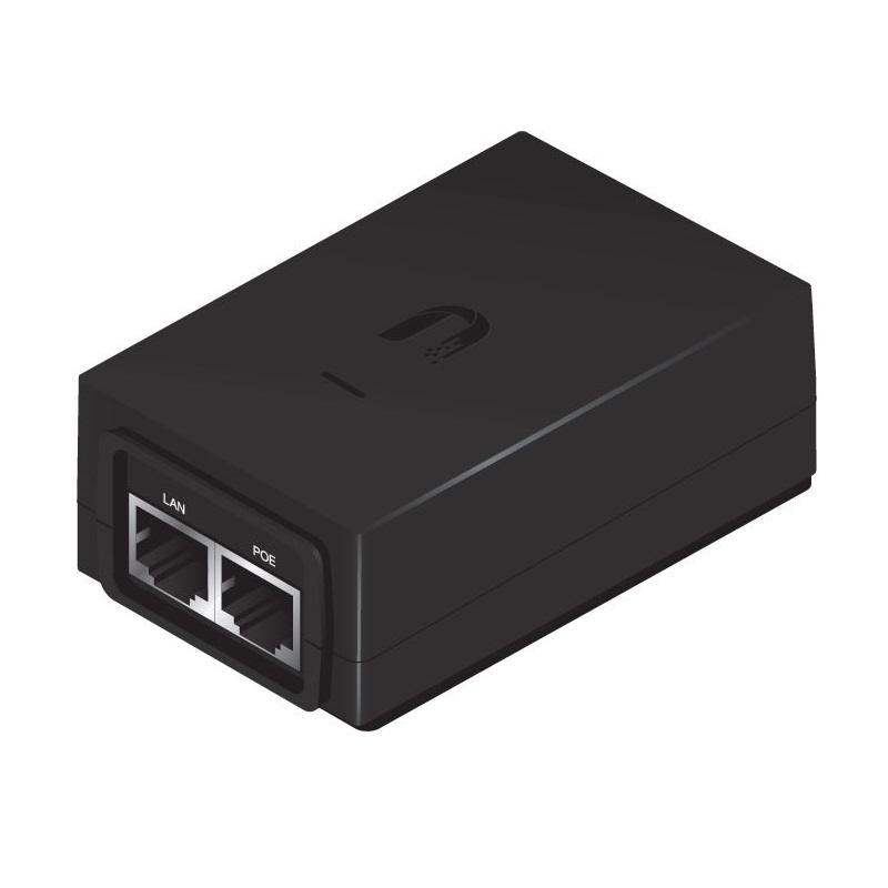 UBIQUITI 48 VDC, 0.5A Gigabit PoE Adapter UBIQUITI 48 VDC, 0.5A Gigabit PoE Adapter