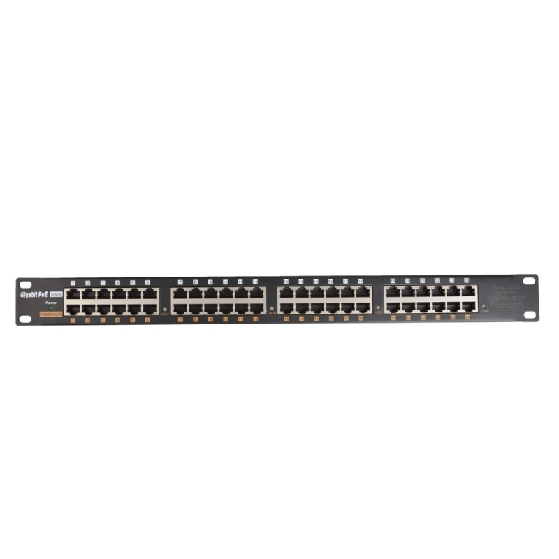 Gigabit Passive PoE Rack Mount Injector/Panel, 24 port Gigabit Passive PoE Rack Mount Injector/Panel, 24 port