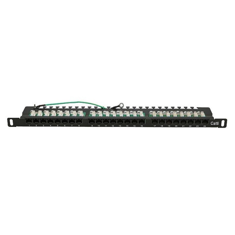 EXTRALINK 0.5U 24PORT CAT6 UTP PATCHPANEL EXTRALINK 0.5U 24PORT CAT6 UTP PATCHPANEL