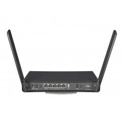 MIKROTIK dual-band router with 5 Gigabit Ethernet ports and external high gain antennas for more coverage, hAP ac³