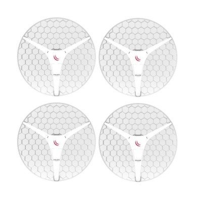 MIKROTIK LHG XL HP5 series extra large high power outdoor wireless CPE, 4 pack