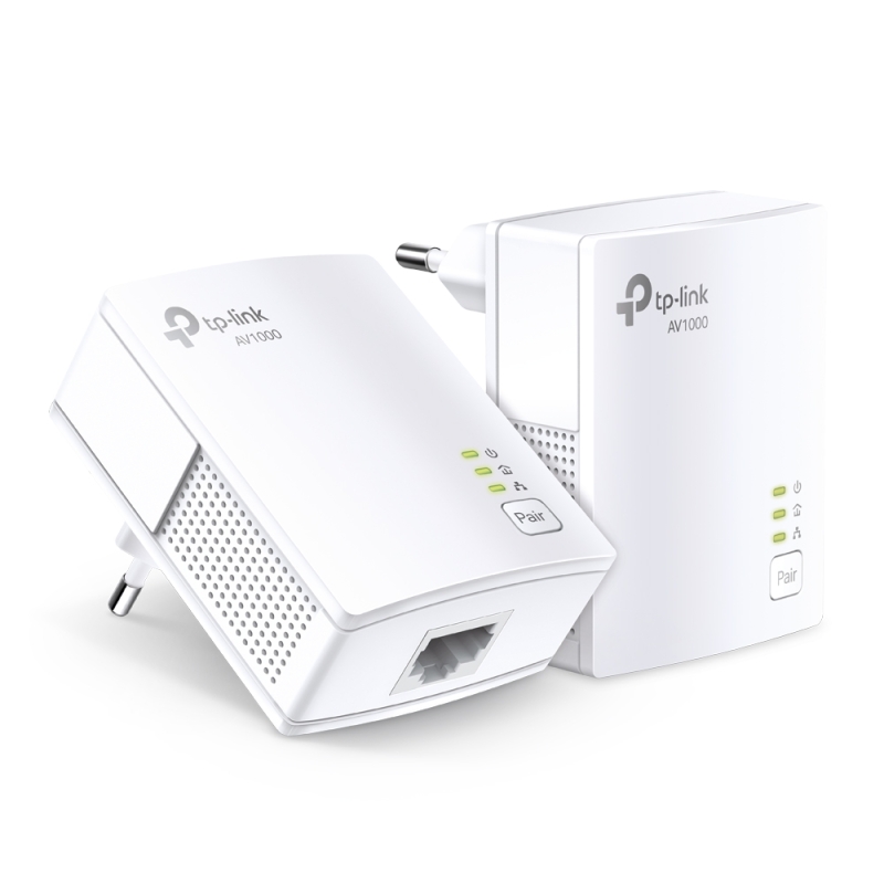 TP-LINK AV1000 Gigabit Powerline Starter Kit, TL-PA7017 KIT TP-LINK AV1000 Gigabit Powerline Starter Kit, TL-PA7017 KIT
