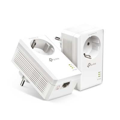 TP-LINK AV1000 Gigabit Passthrough Powerline Starter Kit, TL-PA7017P KIT