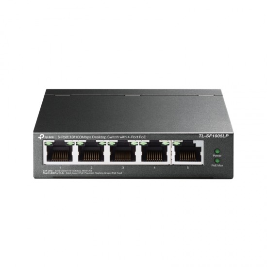 TP-LINK 5-Port 10/100Mbps Desktop Switch with 4-Port PoE TP-LINK 5-Port 10/100Mbps Desktop Switch with 4-Port PoE