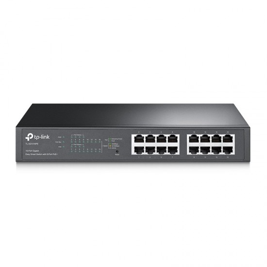 TP-LINK 16-Port Gigabit Easy Smart PoE Switch with 8-Port PoE+