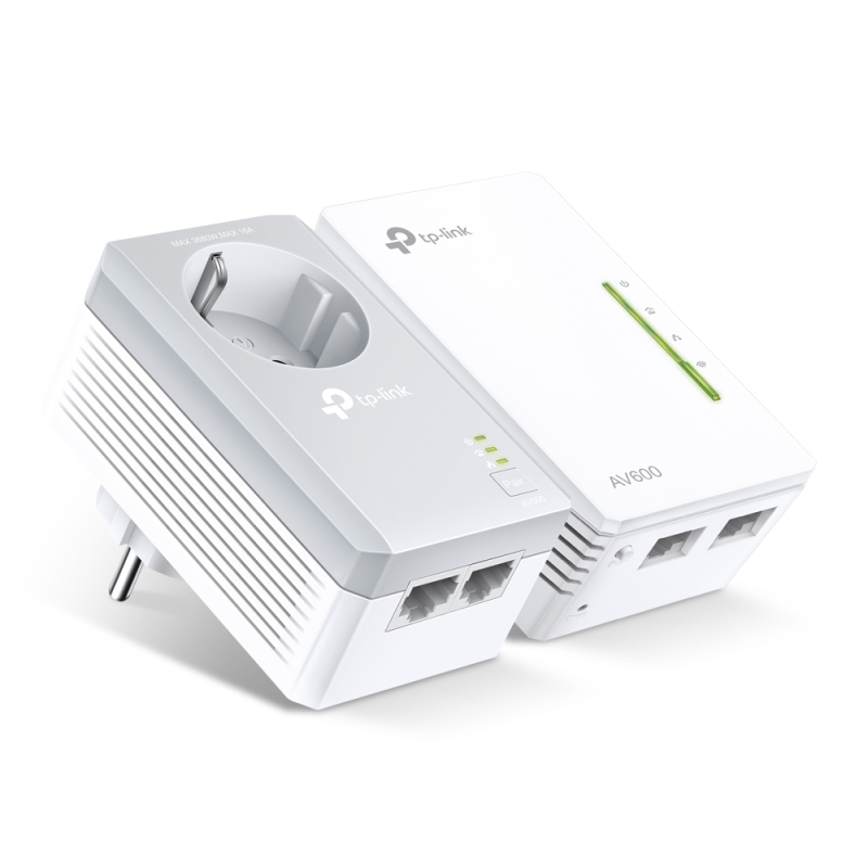 TP-LINK AV600 Powerline Wi-Fi Kit TP-LINK AV600 Powerline Wi-Fi Kit