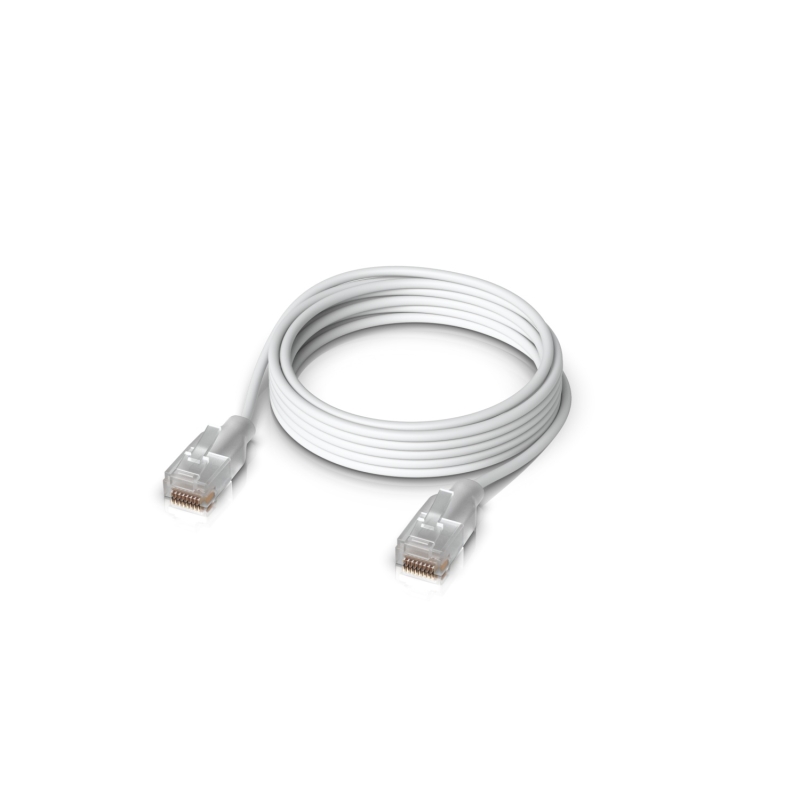 UBIQUITI UniFi Cat.6 Etherlighting Patch Cable, 2 meter (UACC-Cable-Patch-EL-2M-W)