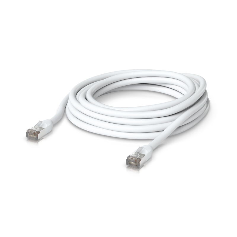 UBIQUITI UniFi Patch Cable Outdoor, White, 8 meters
