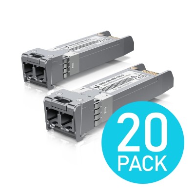 UBIQUITI Multi-mode, duplex, fiber transceiver module, 20-pack