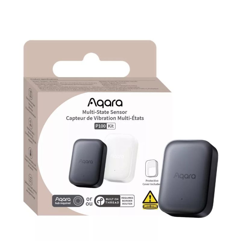 AQARA Smart Home Multi-State Sensor P100 Kit, Black
