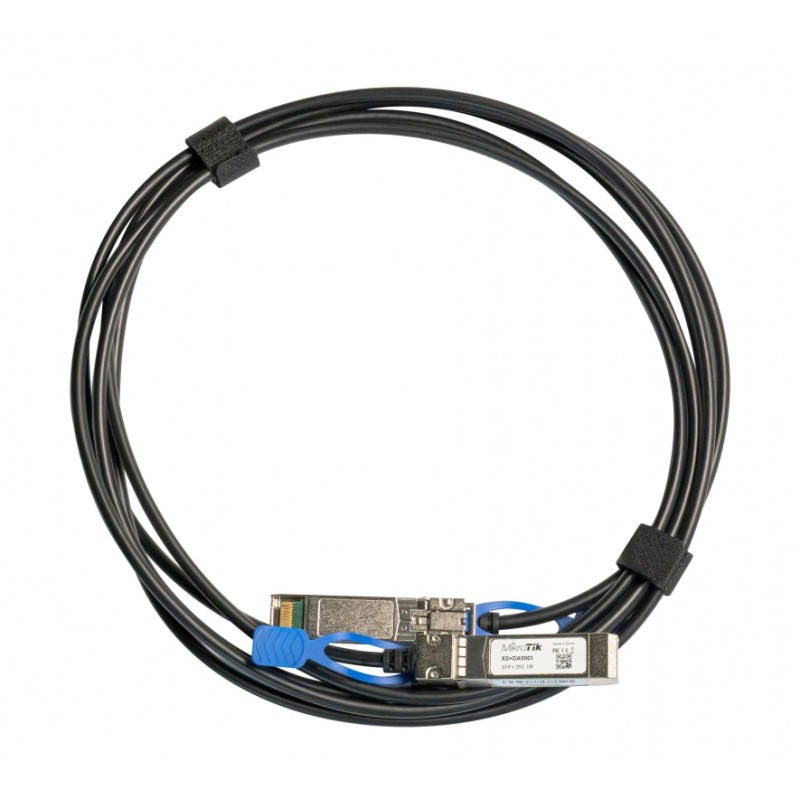 MIKROTIK SFP/SFP+/SFP28 direct attach cable, 1m MIKROTIK SFP/SFP+/SFP28 direct attach cable, 1m