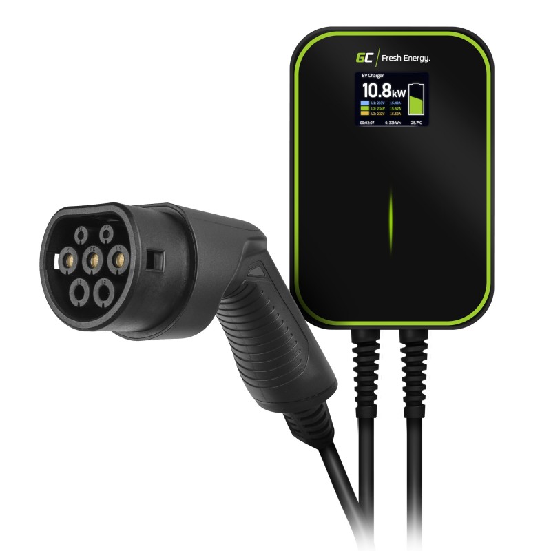 Wallbox GC EV PowerBox 22kW charger with Type 2 cable (6m) for charging electric cars and Plug-In hybrids Wallbox GC EV PowerBox 22kW charger with Type 2 cable (6m) for charging electric cars and Plug-In hybrids