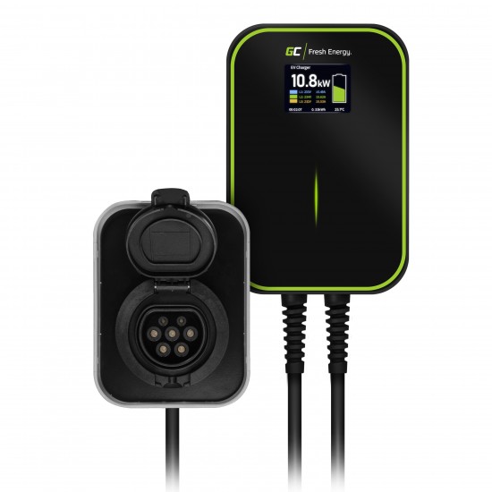 Wallbox GC EV PowerBox 22kW RFID charger with Type 2 socket for charging electric cars and Plug-In hybrids Wallbox GC EV PowerBox 22kW RFID charger with Type 2 socket for charging electric cars and Plug-In hybrids